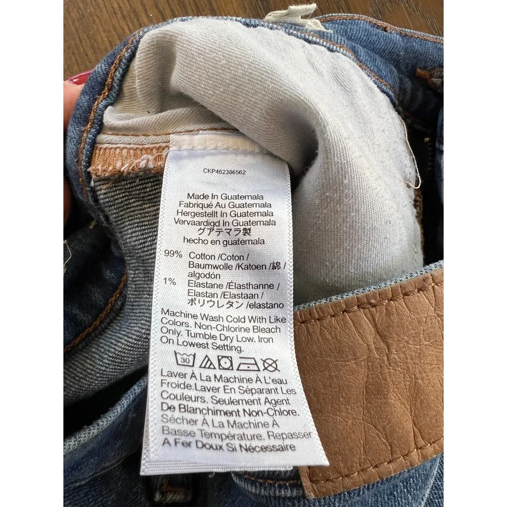 Madewell Perfect Vintage Straight Jeans Denim High Rise Blue 27 Mom Jeans preppy